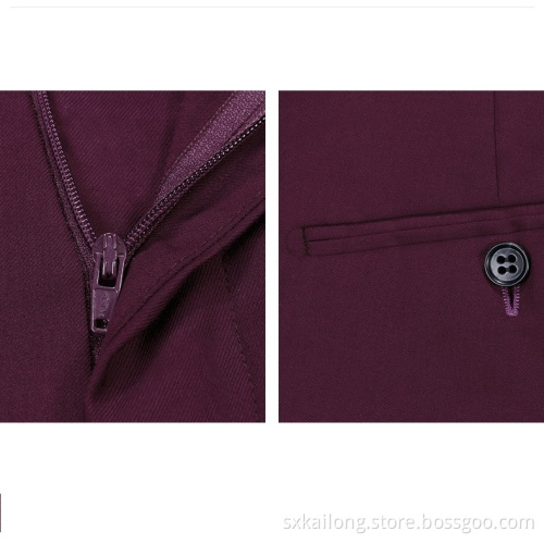 Men's TR  Wine Red Pants